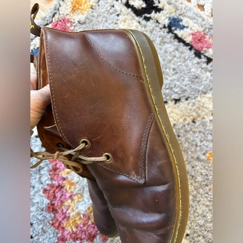 Dr. Martens Cabrillo Leather Desert Chukka Boots in Brown Men’s 10